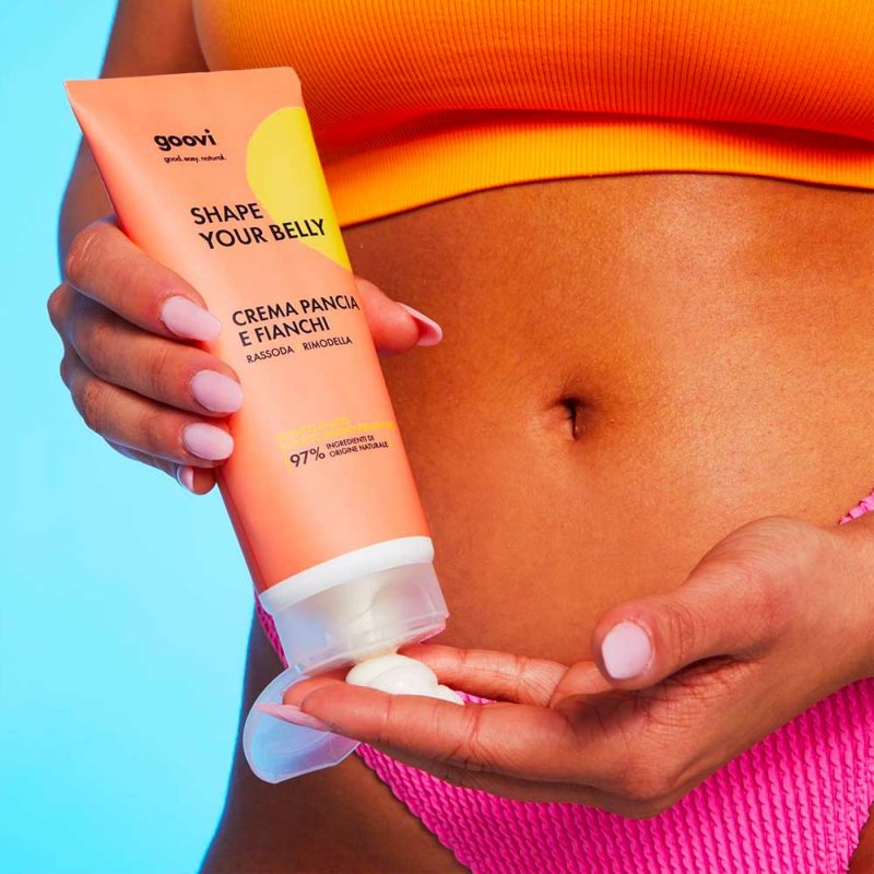 Goovi Shape Your Belly Firming and Remodeling Cream with Natural Ingredients