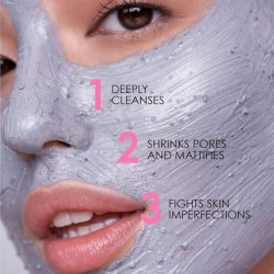 7DAYS Face Clay Mask and Scrub 2in1 with Zinc and Seaweed 50ml