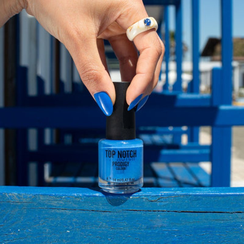 Top Notch by Mesauda Prodigy Colour nail polish 14 ml Blue
