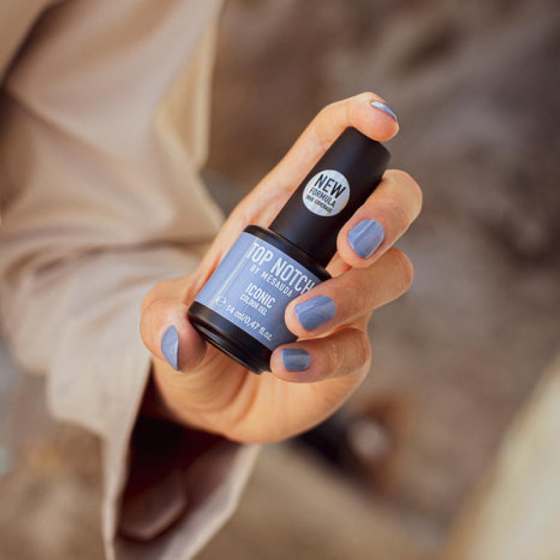 Top Notch by Mesauda Iconic nail polish 14 ml Blue