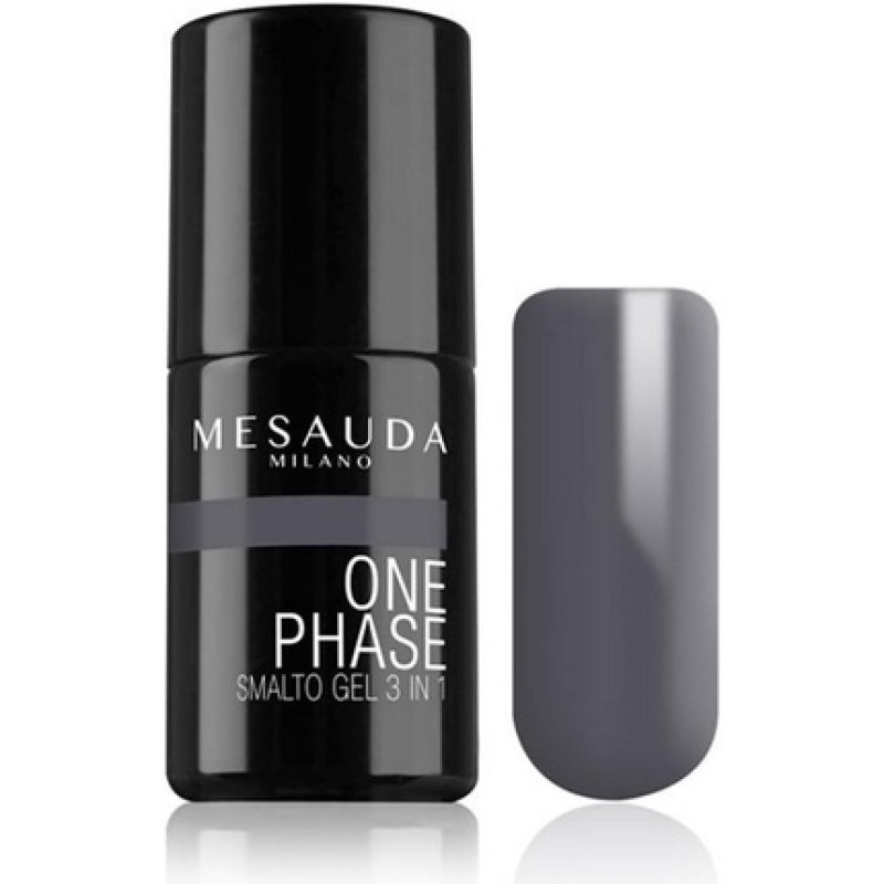 Mesauda One Phase 3 in 1 Semi-Permanent Varnish Macaron Gray 138 5ml