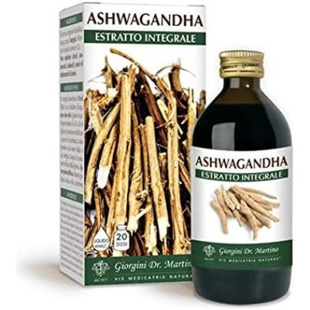 Ashwagandha Integral Extract 200ml Alcohol Liquid - Dr. Giorgini