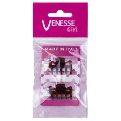 Venesse Mini 5-Tooth Baby Girl's Hair Clip 2 Pcs - 5295BD