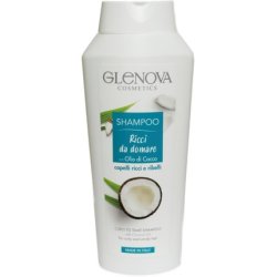 Glenova Curly Shampoo with Coconut Oil for Taming Curly and Rebellious Hair 300ml