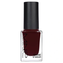 Mnp Shine N'Wear Nail Polish 201 Red Black - 10ml