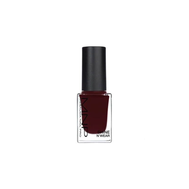 Mnp Shine N'Wear Nail Polish 201 Red Black - 10ml