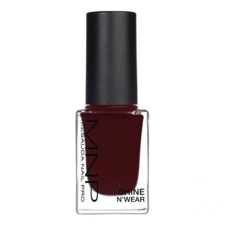 Mnp Shine N'Wear Nail Polish 201 Red Black - 10ml