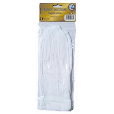 Tunica Cotton Gloves - White