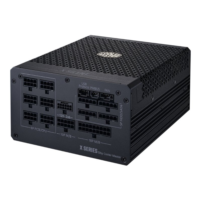 Cooler Master X Silent Edge Platinum 850 unité d'alimentation d'énergie 850 W 24-pin ATX ATX Noir