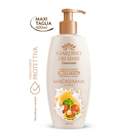 Giardino Dei Sensi Macadamia e miele 400 ml Cream Women