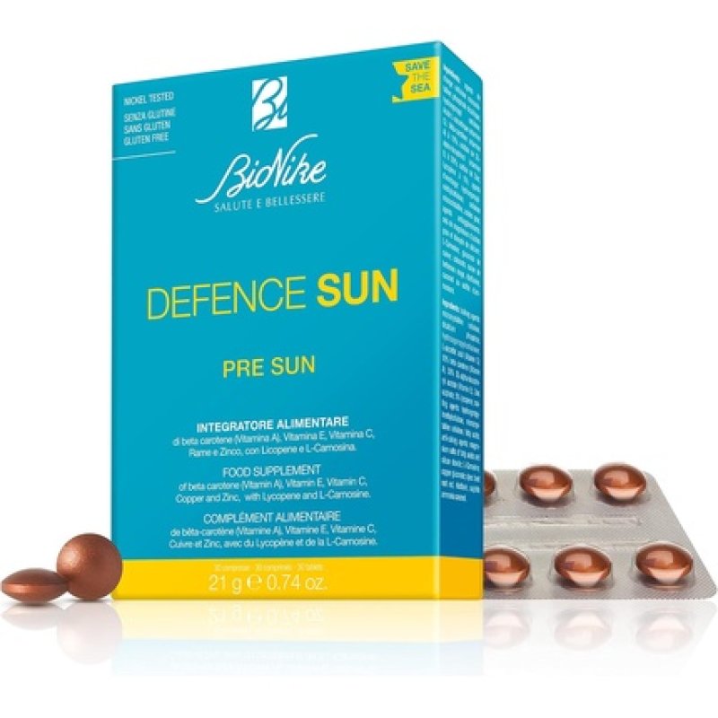 BioNike Defence Sun Antioxidant Supplement 30 Capsules