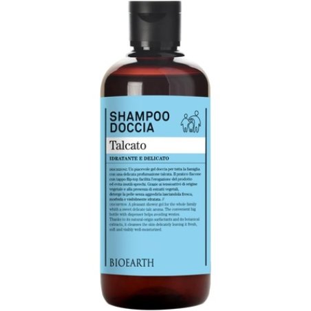 Bioearth Family Talc Shower Shampoo 500ml