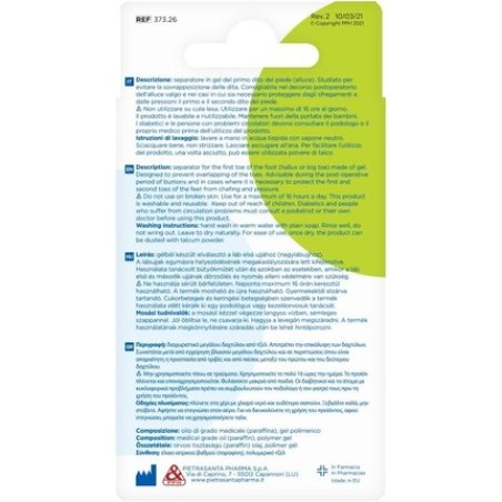 Master-Aid Foot Care Gel Toe Separator Small - Pack of 2