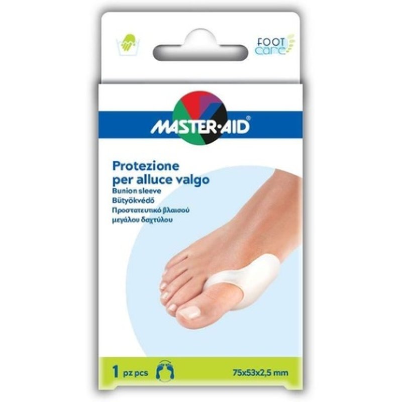 Master-Aid Foot Care Gel and Fabric Protection for Hallux Valgus