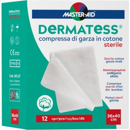 Dermates Cotton 36 x 40 cm - Pack of 12