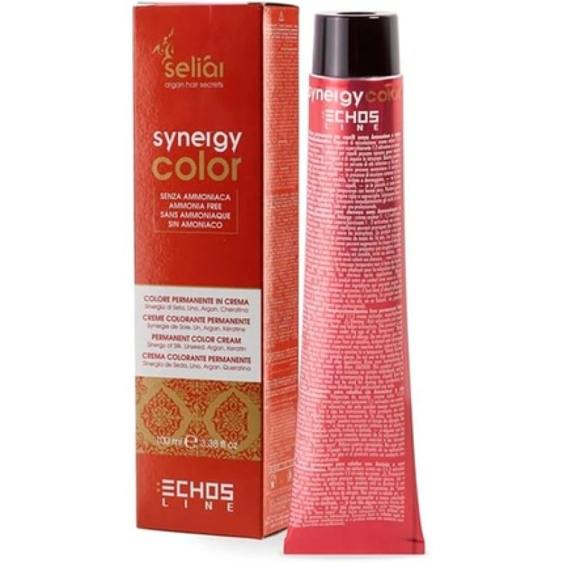 ECHOSLINE Seliàr Synergy Color Ammonia-Free Cream Color for Dark Blonde Hair 6.0