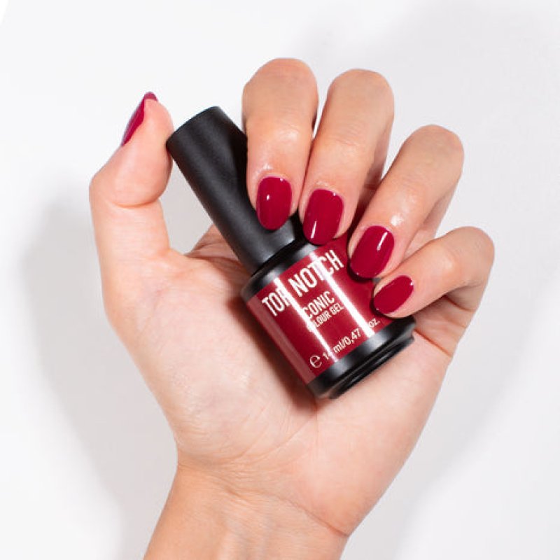 Top Notch by Mesauda Iconic Colour Gel vernis à ongles 14 ml Rouge