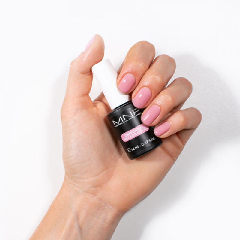 Mesauda Nail Pro MNP Voile vernis à ongles de base 14 ml Rose