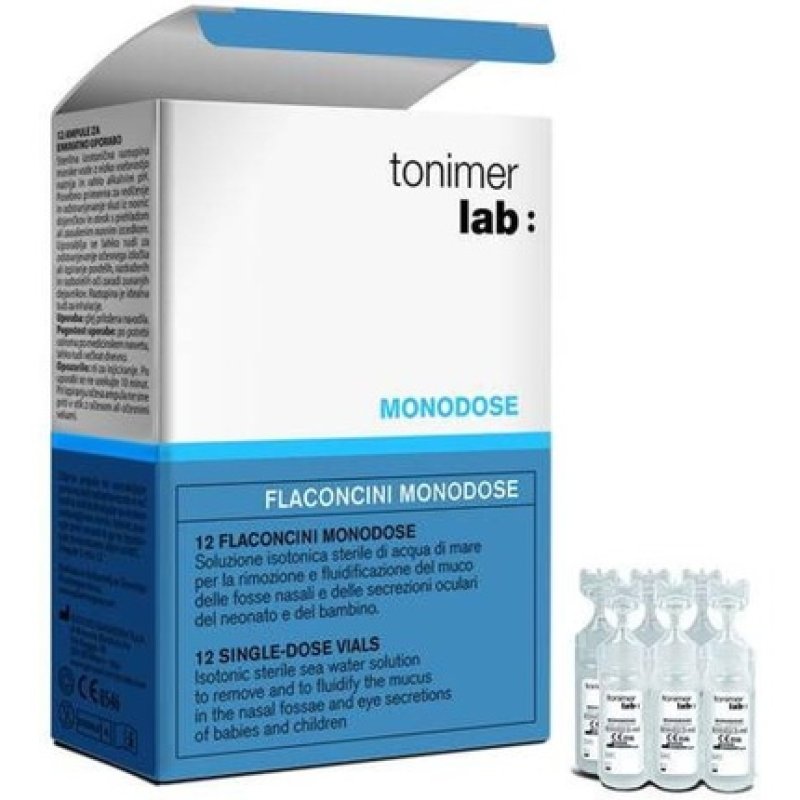 Tonimer Lab Eye Drops Monodose 15 Vials 0.5ml