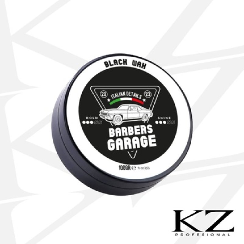 Barbers Garage Black Wax - Hair Color Wax