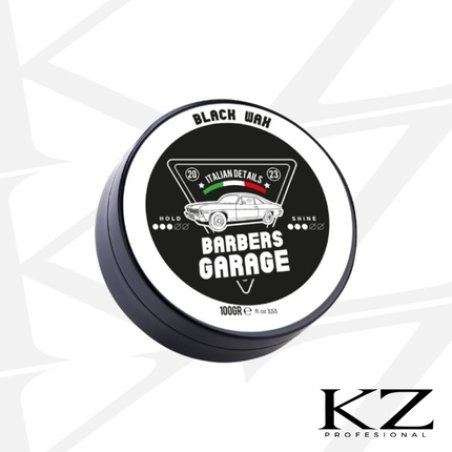 Barbers Garage Black Wax - Hair Color Wax