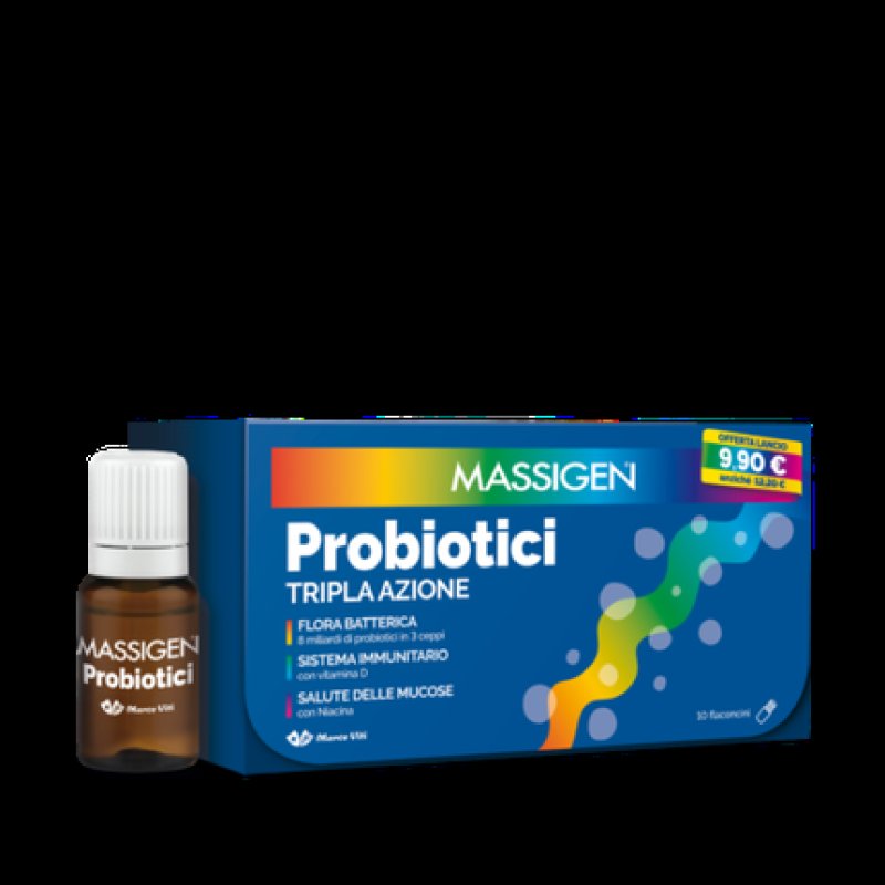 Massigen Triple Action Probiotics 8ml