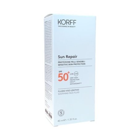 Korff Sun Repair Face Fluid Soothing SPF 50 High Protection 40ml