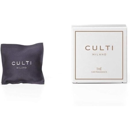 Culti Car Perfume Scented Pad 7x7cm Milan - Tea Fragrance Sencha Tea
