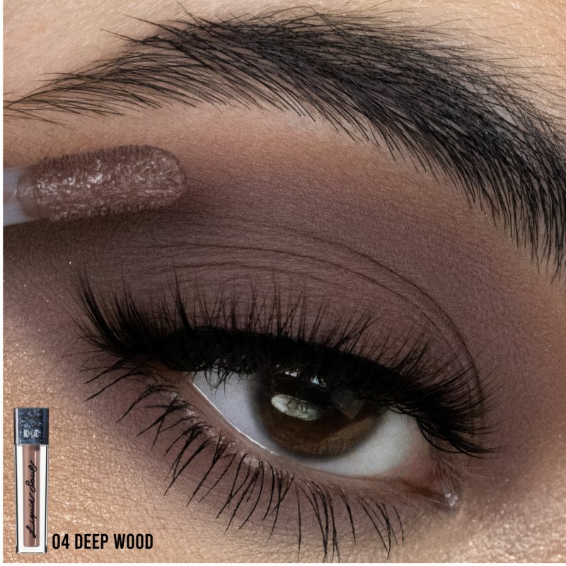 Mulac Cosmetics Liquid Soul Face Eyes Lips All Over Liquid Pigment 04 Deep Wood