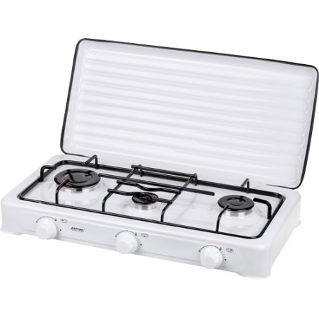 MPM KN-03/1K Blanc Comptoir 60 cm Gaz 3 zone(s)