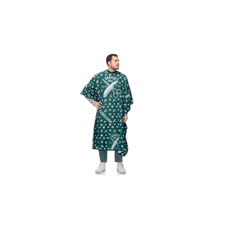 Xanitalia Pro Xan Pro Hair Cutting Cape Chester Green Extra Large