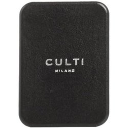 Culti Milano Car Diffuser in Black Leather Mareminerale