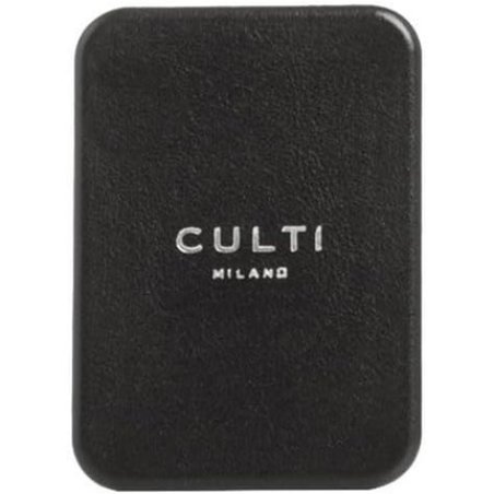 Culti Milano Car Diffuser in Black Leather Mareminerale