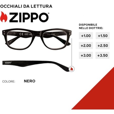 Zippo Reading Glasses with Soft Line Frame for Men