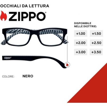 Zippo Reading Glasses with Soft Frame Ideal for Men and Women Colorful