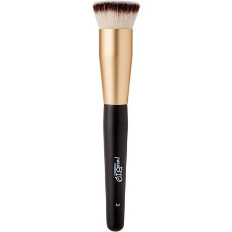 PuroBio Flat Kabuki Facial Brush No. 03