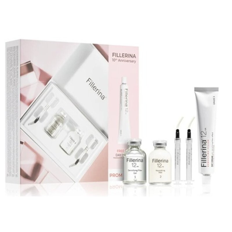 Skin Care Gift Set with Hyaluronic Acid Level 3 Filling Effect, Wrinkle and Anti-aging Cosmetics