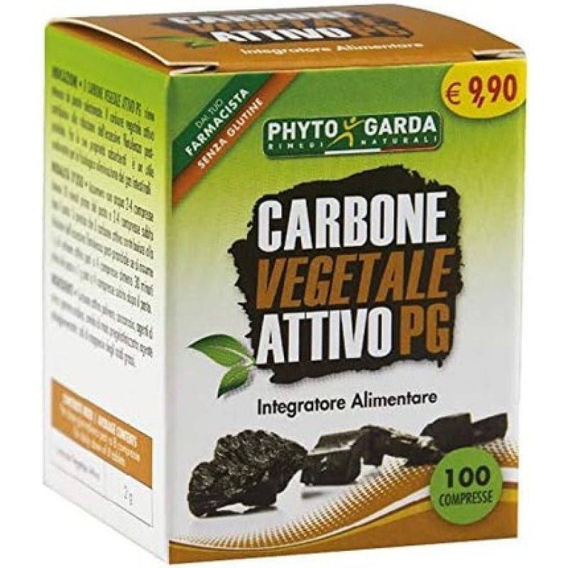 Carbone Vegetale PG 100 Tablets
