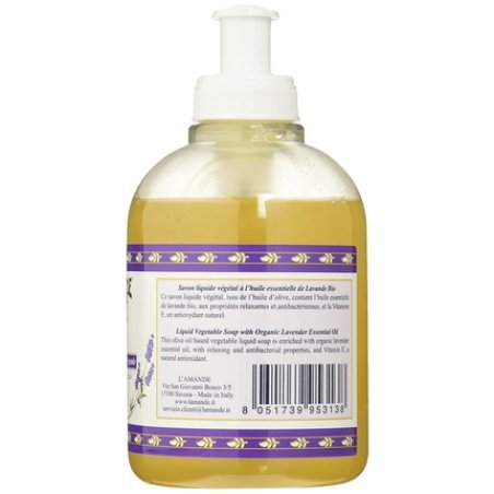 L'Amande Lavender Officinalis Organic Liquid Soap 300ml