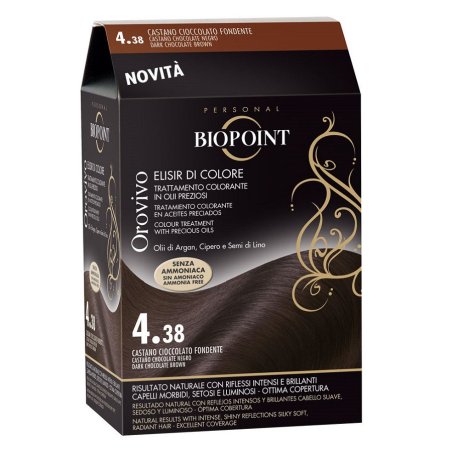 Biopoint Orovivo Colour Elixir couleur de cheveux Marron