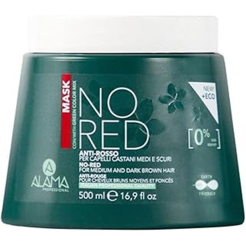 Alama Anti-Redness Mask For Natural And Medium Color Hair - 500 Ml