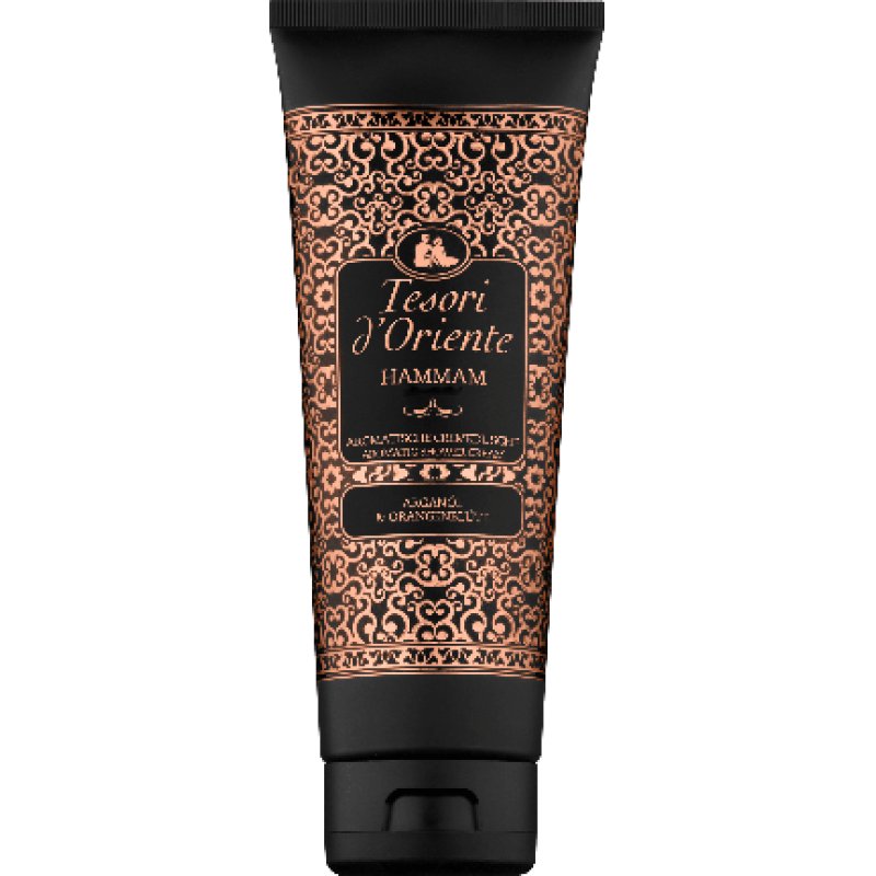 Tesori D'Oriente Hammam Cream Shower With Argan Oil And Orange Blossom, 250 Ml
