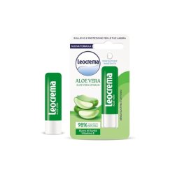 Leocrema Lip Care Stick with Aloe Vera - Soft Lip Balm