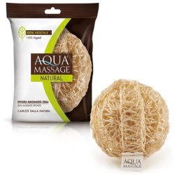 AQUA MASSAGE Spugna Bagno In Fibre Naturali Di Sisal