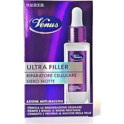 Venus Ultra Filler Cellular Repair Night Serum With Marine Complex, Hyaluronic Acid And Niacin