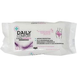 Daily Comfort Soft Biodegradable Tissue Paper 12 Wipes