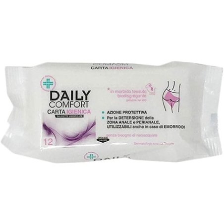 Daily Comfort Soft Biodegradable Tissue Paper 12 Wipes
