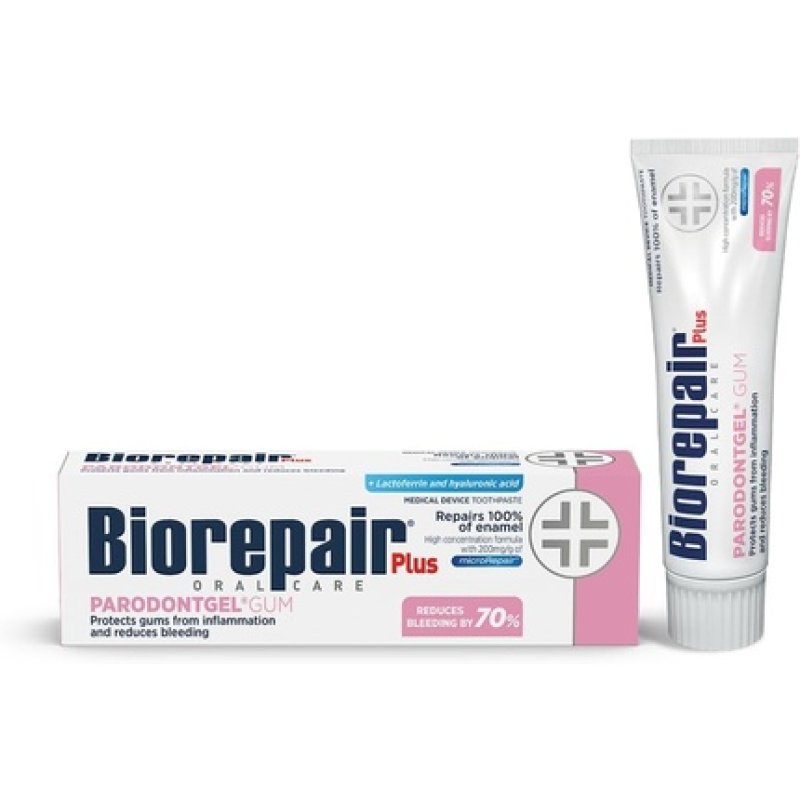 Biorepair Paradontgel Gum Repair Toothpaste Microrepair Fluoride-Free
