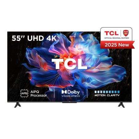 TCL V6C 55V6C TV 139,7 cm (55") 4K Ultra HD Smart TV Wifi Métallique 270 cd/m²