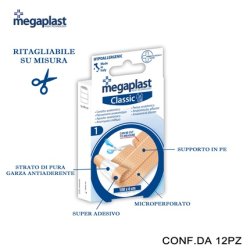 Megaplast Classic Ml 1 Strip 100x6cm Pack Of 12